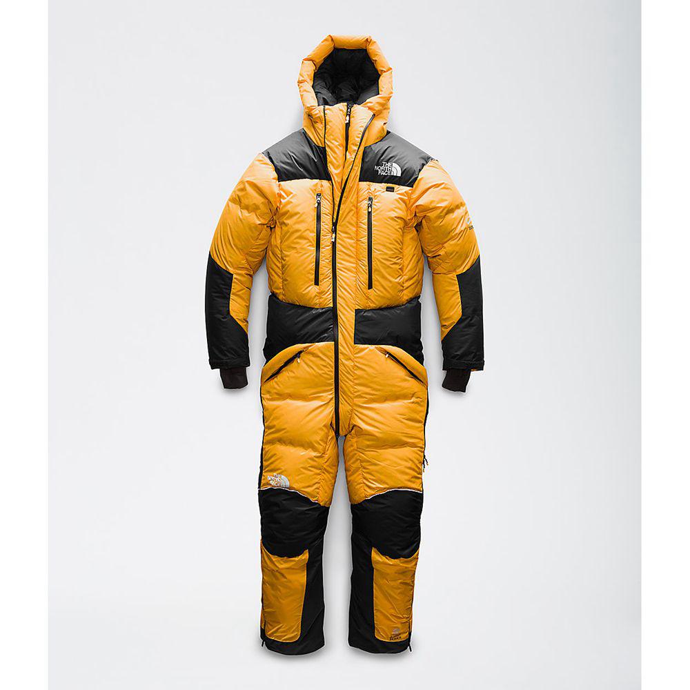 The North Face Himalayan Suit Ανδρικα Σακάκι - Χρυσο Χρωμα / Μαυρα (SILR42958)